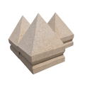 Chapeau de pilier pyramide
