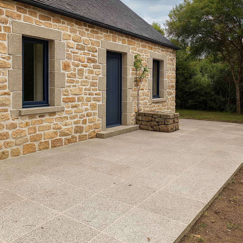 Jambage en granit section 20x20