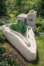 Fontaine Pavillon en granit