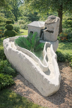 Fontaine Pavillon en granit