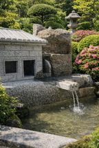 Fontaine Pavillon en granit