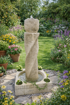 Fontaine Torsadée en granit