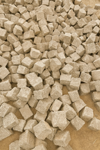 Pavés beige éclatés