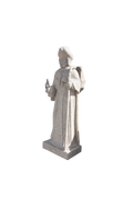 Statue pèlerin granit
